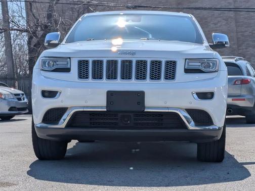 Bright White Clearcoat 2015 Jeep Grand Cherokee Summit