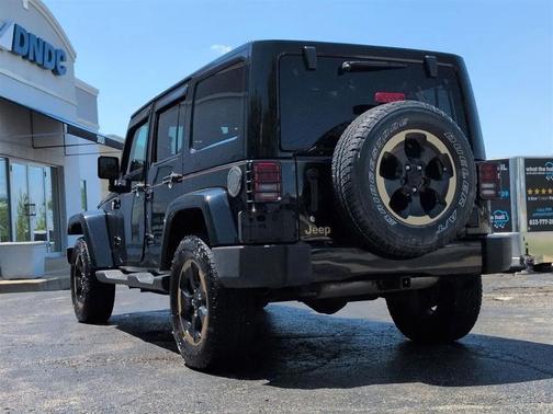 Black Clearcoat 2014 Jeep Wrangler Unlimited Dragon Edition