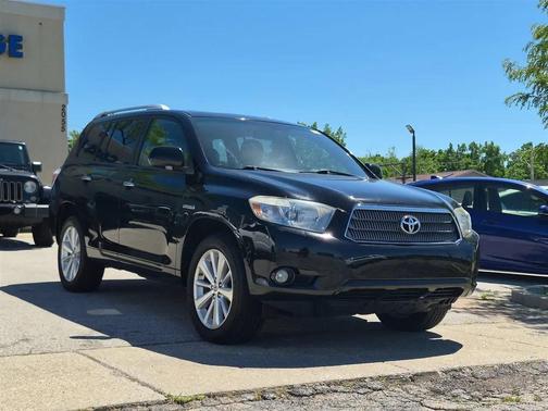 Black 2008 Toyota Highlander Hybrid Limited