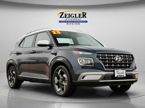 Denim w/White Roof 2023 Hyundai VENUE Limited