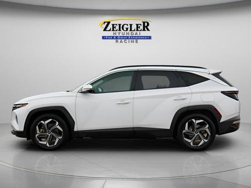Serenity White Pearl 2023 Hyundai TUCSON Limited