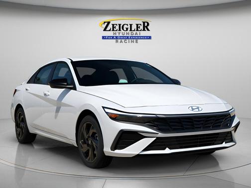 Serenity White 2026 Hyundai ELANTRA Sport