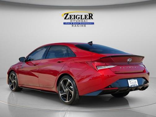 Ultimate Red 2023 Hyundai ELANTRA N Line