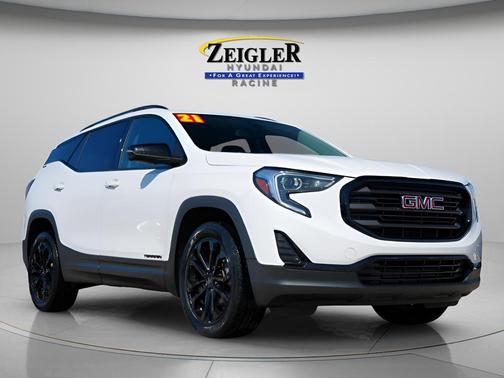 Summit White 2021 GMC Terrain SLE