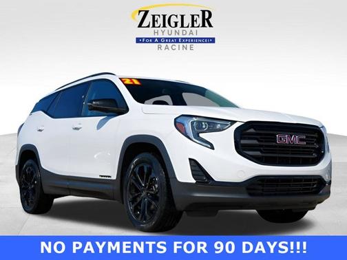 Summit White 2021 GMC Terrain SLE
