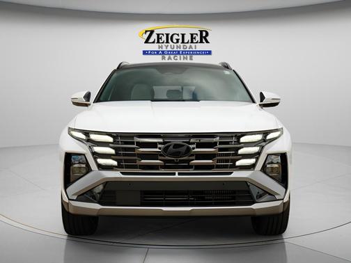 Creamy White Pearl 2026 Hyundai TUCSON Hybrid Limited
