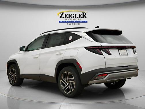 Creamy White Pearl 2026 Hyundai TUCSON Hybrid Limited