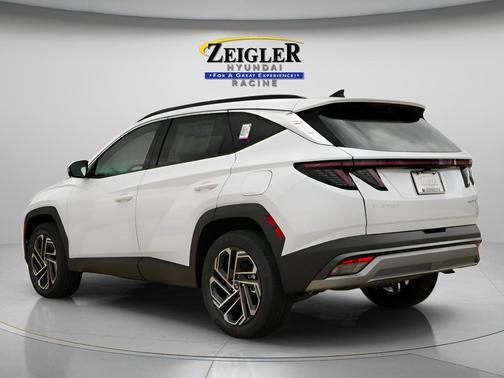 Creamy White Pearl 2026 Hyundai TUCSON Hybrid Limited