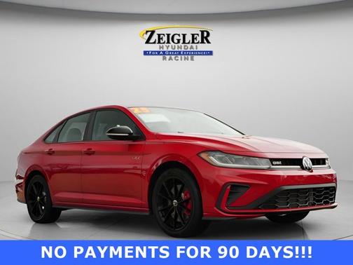 Red Metallic 2025 Volkswagen Jetta GLI 2.0T Autobahn