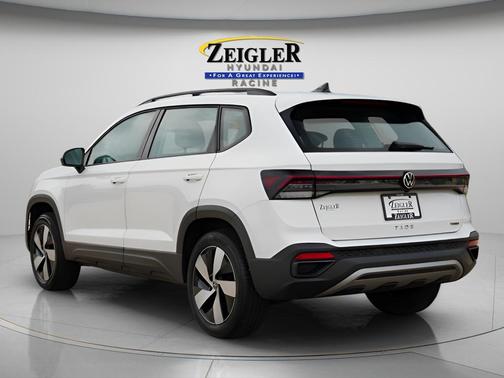 Pure White 2025 Volkswagen Taos 1.5T S