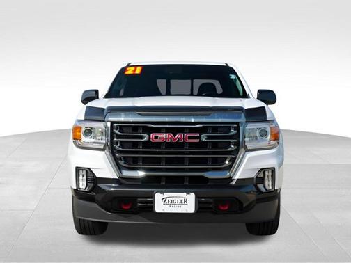 Summit White 2021 GMC Canyon AT4