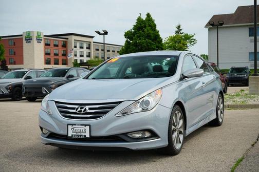 Iridescent Silver Blue Pearl 2014 Hyundai SONATA Limited 2.0T