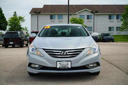 Iridescent Silver Blue Pearl 2014 Hyundai SONATA Limited 2.0T