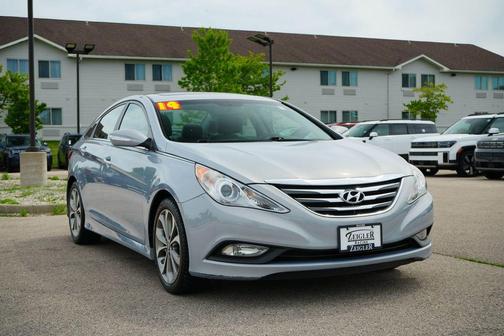 Iridescent Silver Blue Pearl 2014 Hyundai SONATA Limited 2.0T