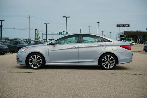Iridescent Silver Blue Pearl 2014 Hyundai SONATA Limited 2.0T