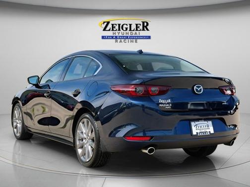 Deep Crystal Blue Mica 2019 Mazda Mazda3 AWD w/Premium Package