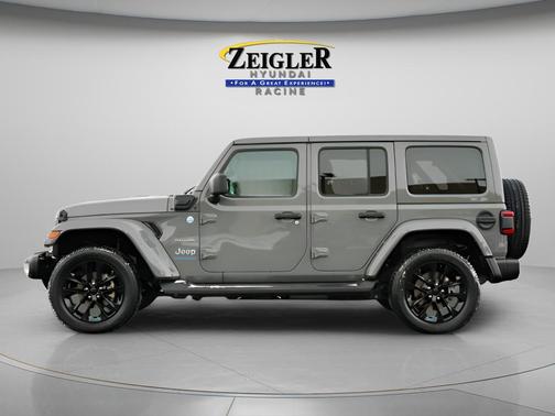 Sting-Gray Clearcoat 2023 Jeep Wrangler 4xe Sahara