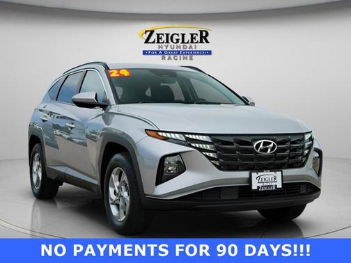 Shimmering Silver 2024 Hyundai TUCSON SEL