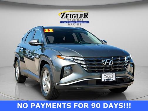 Amazon Gray 2022 Hyundai TUCSON SEL