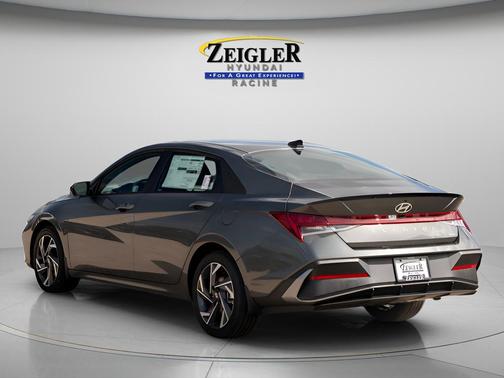 Amazon Gray 2025 Hyundai ELANTRA HEV SEL Sport