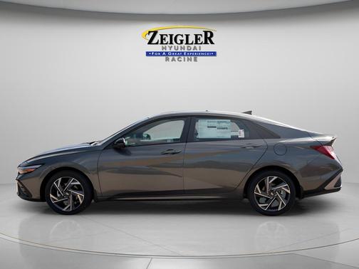 Amazon Gray 2025 Hyundai ELANTRA HEV SEL Sport