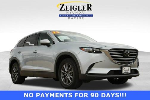 Sonic Silver Metallic 2023 Mazda CX-9 Touring