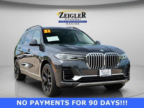 Dark Graphite Metallic 2021 BMW X7 xDrive40i