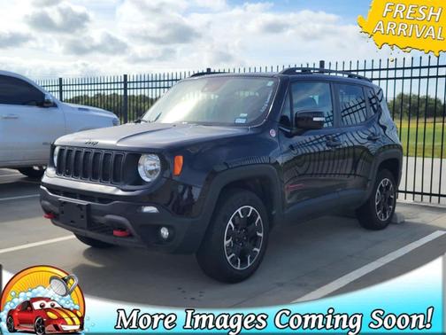 Black Clearcoat 2023 Jeep Renegade Trailhawk