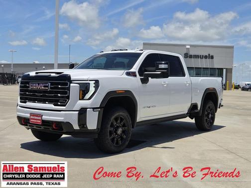 Summit White 2025 GMC Sierra 2500 AT4
