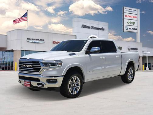 Bright White Clearcoat 2023 RAM 1500 Longhorn
