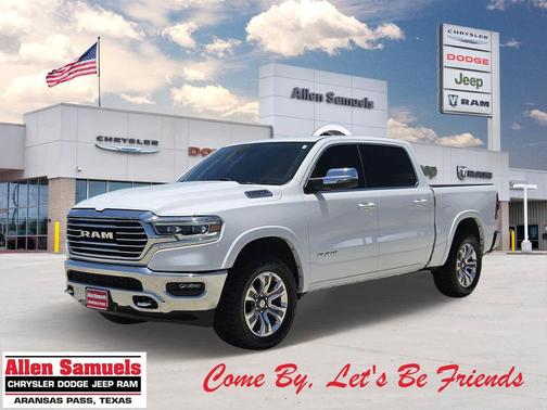 Bright White Clearcoat 2023 RAM 1500 Longhorn