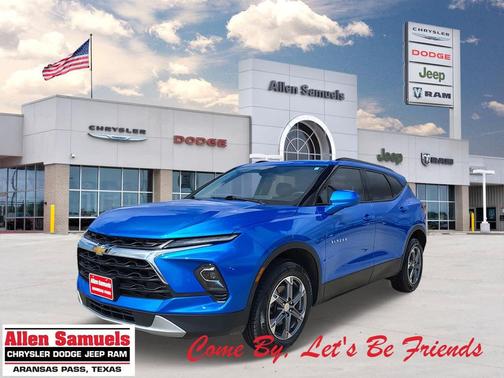 Riptide Blue Metallic 2024 Chevrolet Blazer 2LT