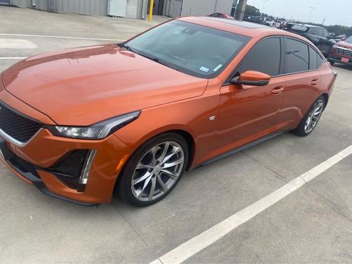 Blaze Orange Metallic 2022 Cadillac CT5 Sport
