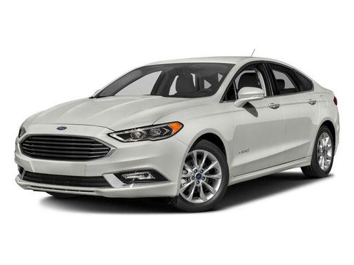 Oxford White 2017 Ford Fusion Hybrid SE