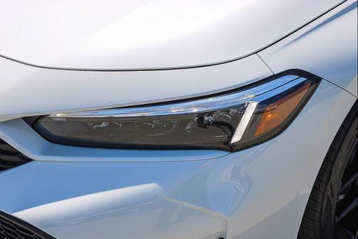 Platinum White Pearl 2026 Honda Civic Hybrid Sport