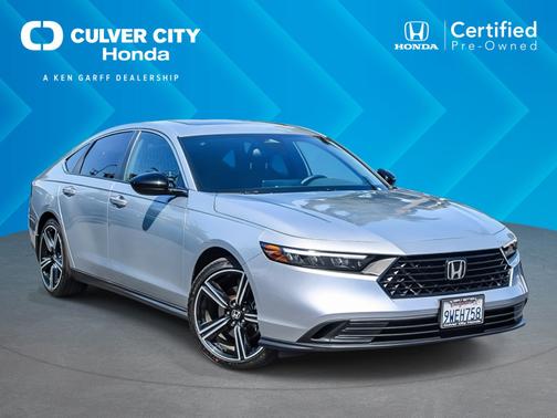 Solar Silver Metallic 2025 Honda Accord Hybrid