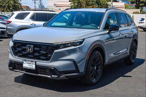 Urban Gray Pearl 2024 Honda CR-V Hybrid Sport FWD