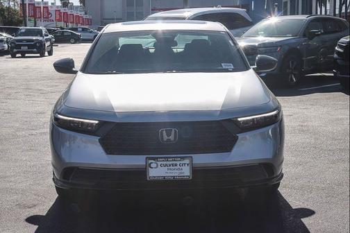 Solar Silver Metallic 2026 Honda Accord Hybrid Sport-L