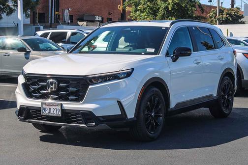 Platinum White Pearl 2025 Honda CR-V Hybrid