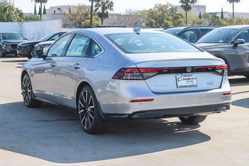 Solar Silver Metallic 2026 Honda Accord Hybrid Touring