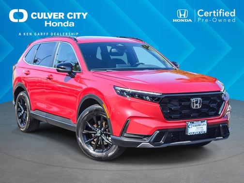 Radiant Red Metallic 2024 Honda CR-V Hybrid
