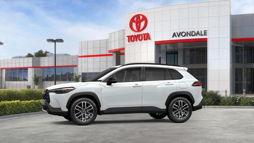 Wind Chill Pearl 2026 Toyota Corolla Cross XLE