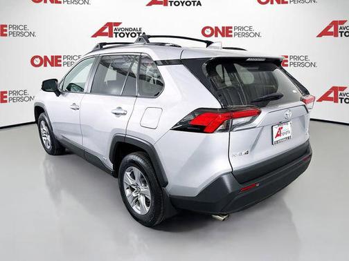 Silver Sky 2025 Toyota RAV4 Hybrid XLE