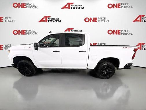 Summit White 2024 Chevrolet Silverado 1500 Custom Trail Boss