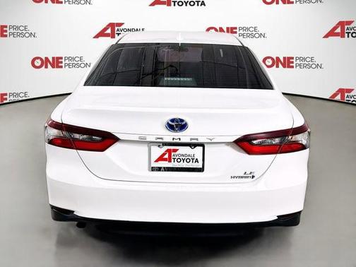 Super White 2021 Toyota Camry LE