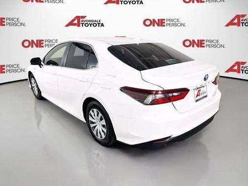 Super White 2021 Toyota Camry LE