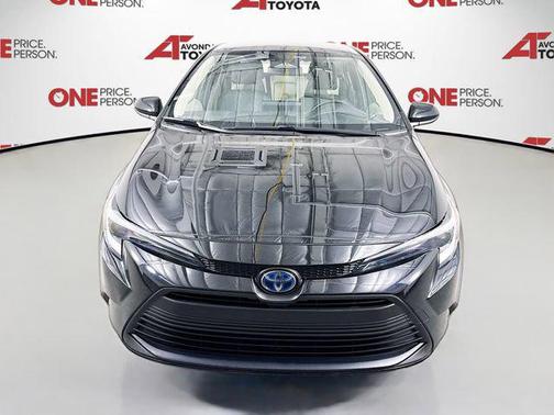Midnight Black Metallic 2025 Toyota Corolla Hybrid LE