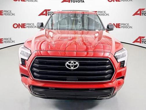 Supersonic Red 2025 Toyota Sequoia Limited