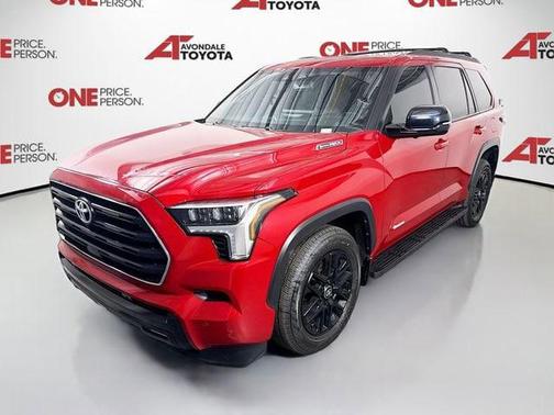 Supersonic Red 2025 Toyota Sequoia Limited