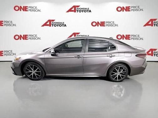 Predawn Gray Mica 2022 Toyota Camry SE